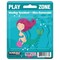 Sunburst Systems Decal Play Zone Michelle Seashell 4 in x 5 in 6077 - alternate 1